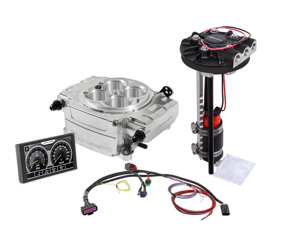 Holley Sniper 2 EFI - Polished - 550-510-5XD