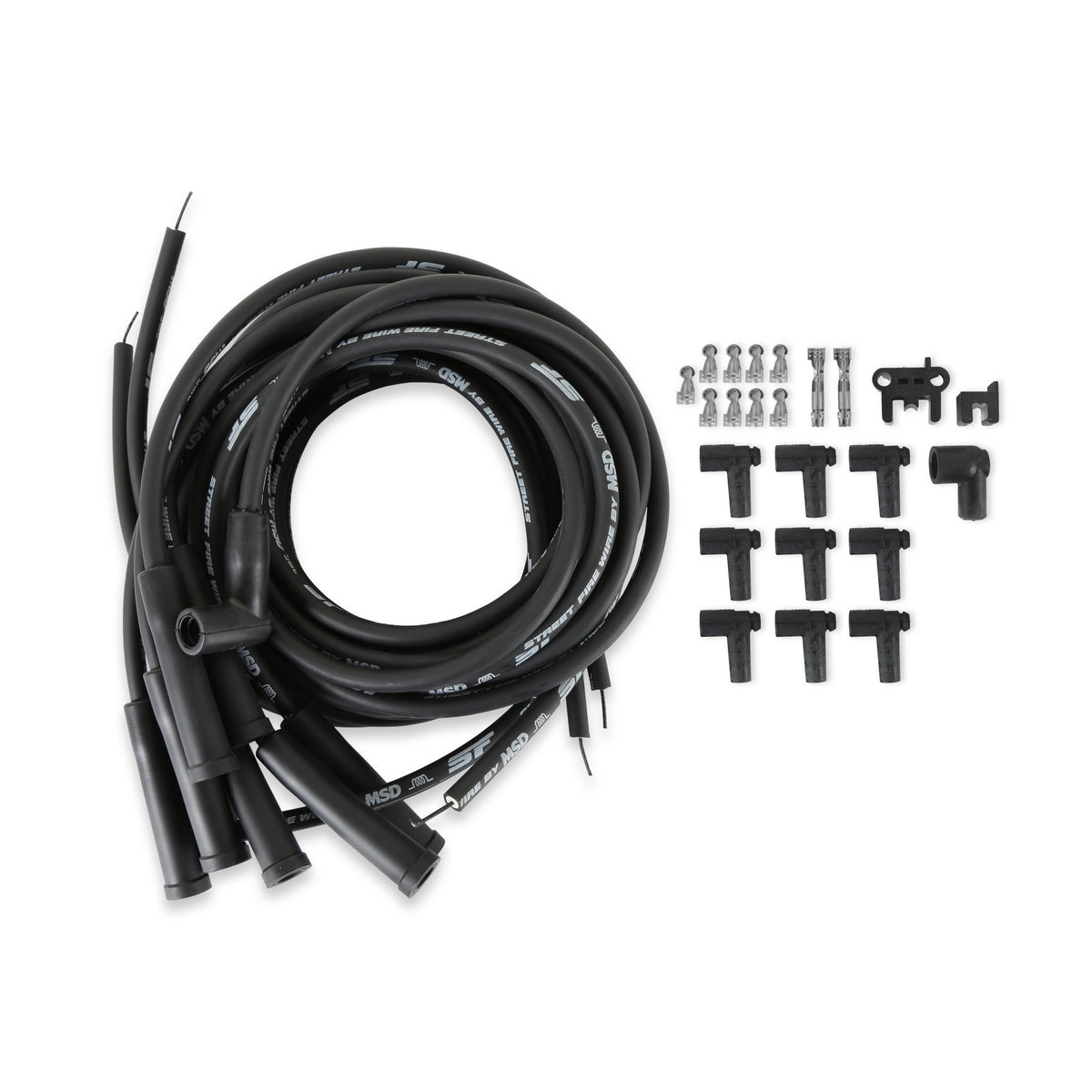 MSD Street-Fire Wire Set Multi-Angl plug, HEI, Univ - 5550
