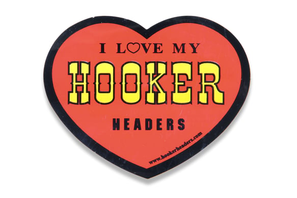 Hooker Headers Decal - 42243HKR