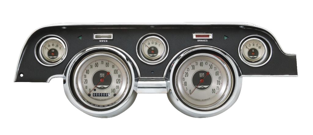 Classic Instruments All American Nickel 1967-68 Mustang - MU67AN