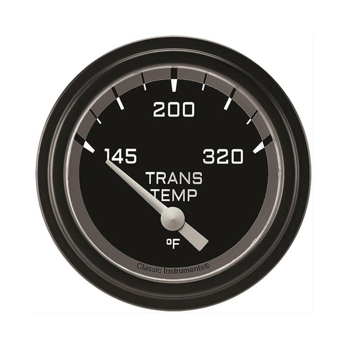 Classic Instruments Autocross Gray 2-5/8" Transmission Temperature Gauge - AX227GBLF