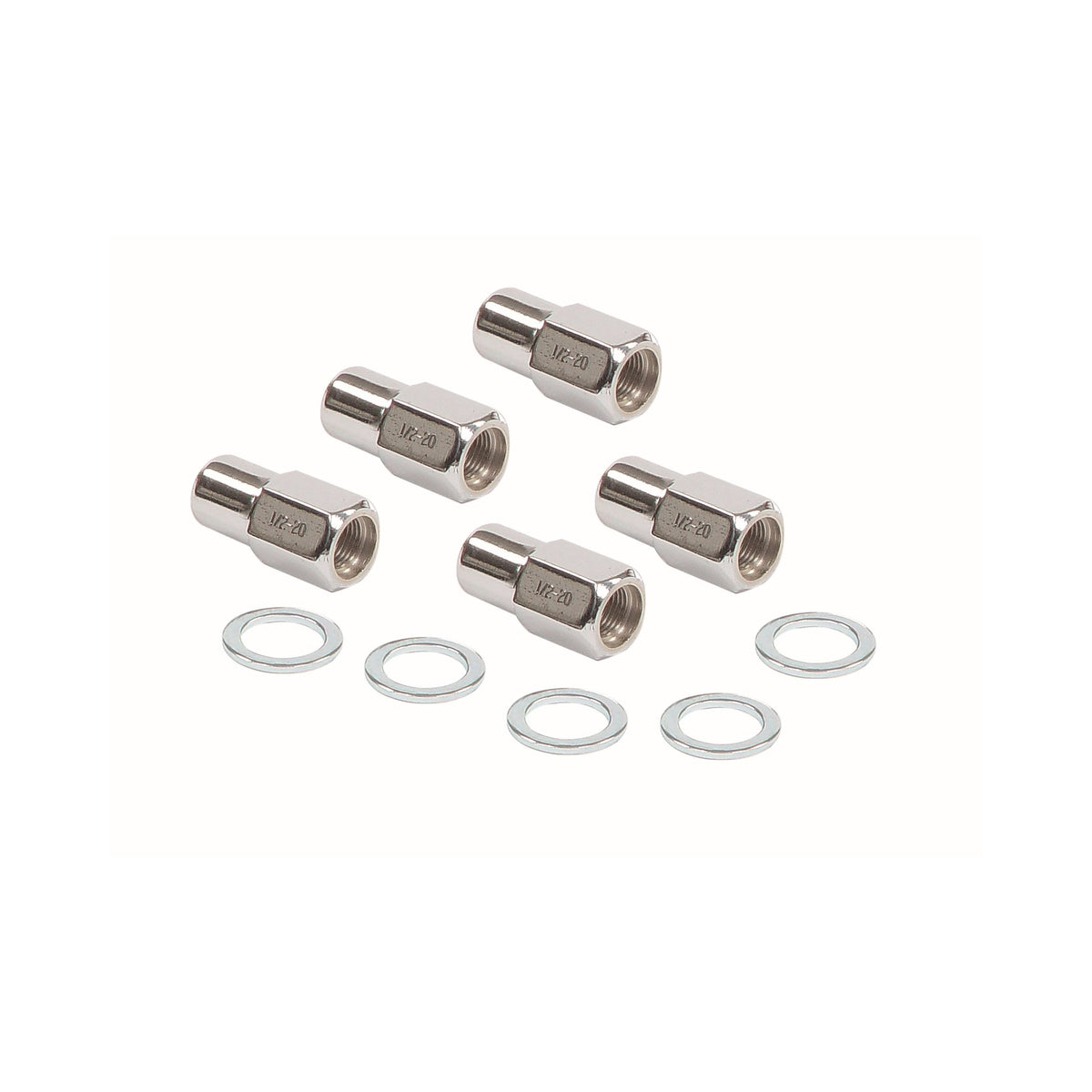 Mr. Gasket Competition Open End Style Lug Nuts -Set Of 5 - 4301G