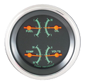 Classic Instruments G/Stock Quad Gauge (75-10 Ohm) - GS73SLF