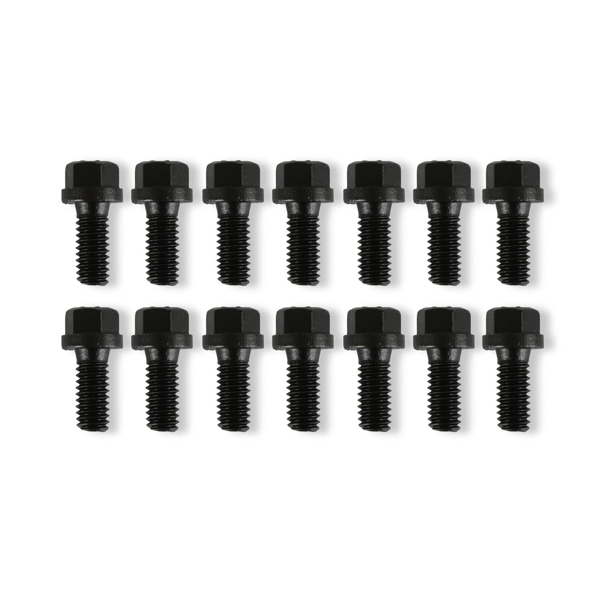 Mr. Gasket Header Bolts - 5/16-18 x 3/4 Inch Hex Head - Black Oxide - 976