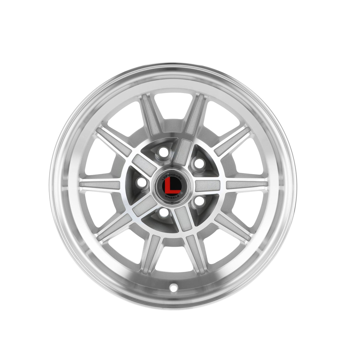 Legendary Wheel GT7 - 15x7 - 5x4.5 - 4.25 BS - Machined/Clear Coat - LW10-50754C