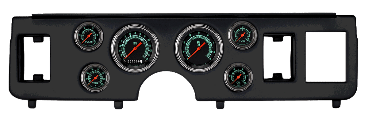 Classic Instruments G/Stock Series Full Sweep Gauge Set - CDMU79GS101BL