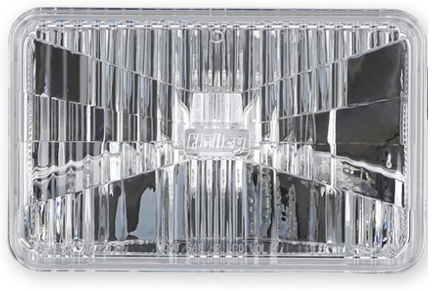 Holley RetroBright LED F-Light - Clear Lens Housing Only, Sold Individually - LFRB185