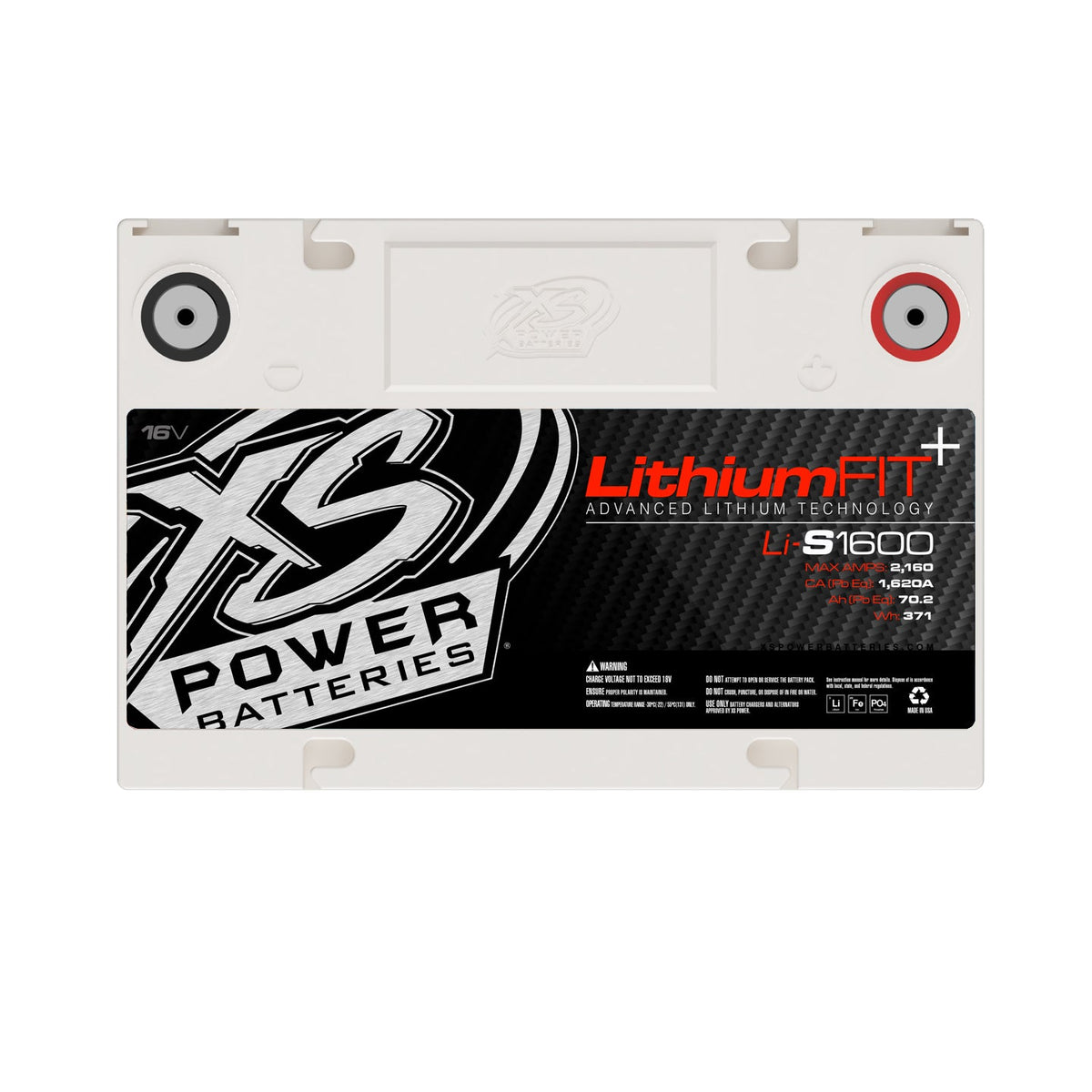 XS Power Lithium 16V Battery - Li-S1600CK