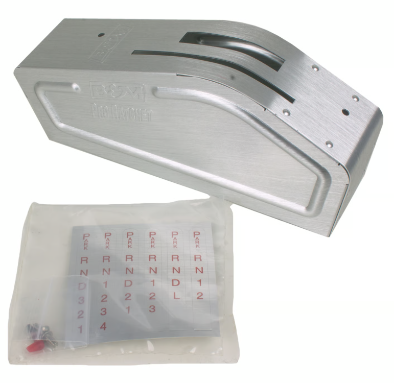 B&M Pro Ratchet Shifter Cover - Aluminum - 80821