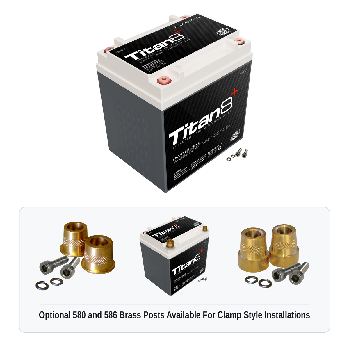 XS Power Titan8 14V Lithium Battery - PWR-S6-30Q