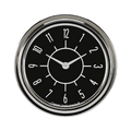 Classic Instruments 6-Pack Matching Black 2-5/8" Clock - SX92BSLF