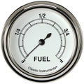 Classic Instruments Classic White 2-5/8" Fuel Level Gauge - CW309SLF