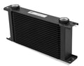 Earl’s UltraPro Oil Cooler - Black - 19 Rows - Wide Cooler - 419ERL