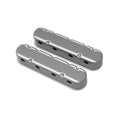 Holley 2-Piece Finned Valve Cover - Gen III/IV LS - Natural - 241-180