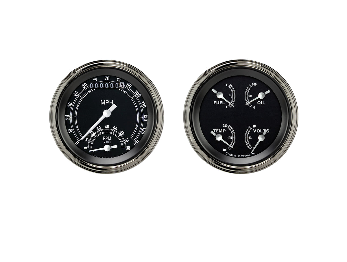 Classic Instruments Traditional Series Two Gauge Set - TR32SLF