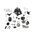 Holley Godzilla High-Mount Accessory Drive OE Oiling System Complete Kit Black - 20-310BK