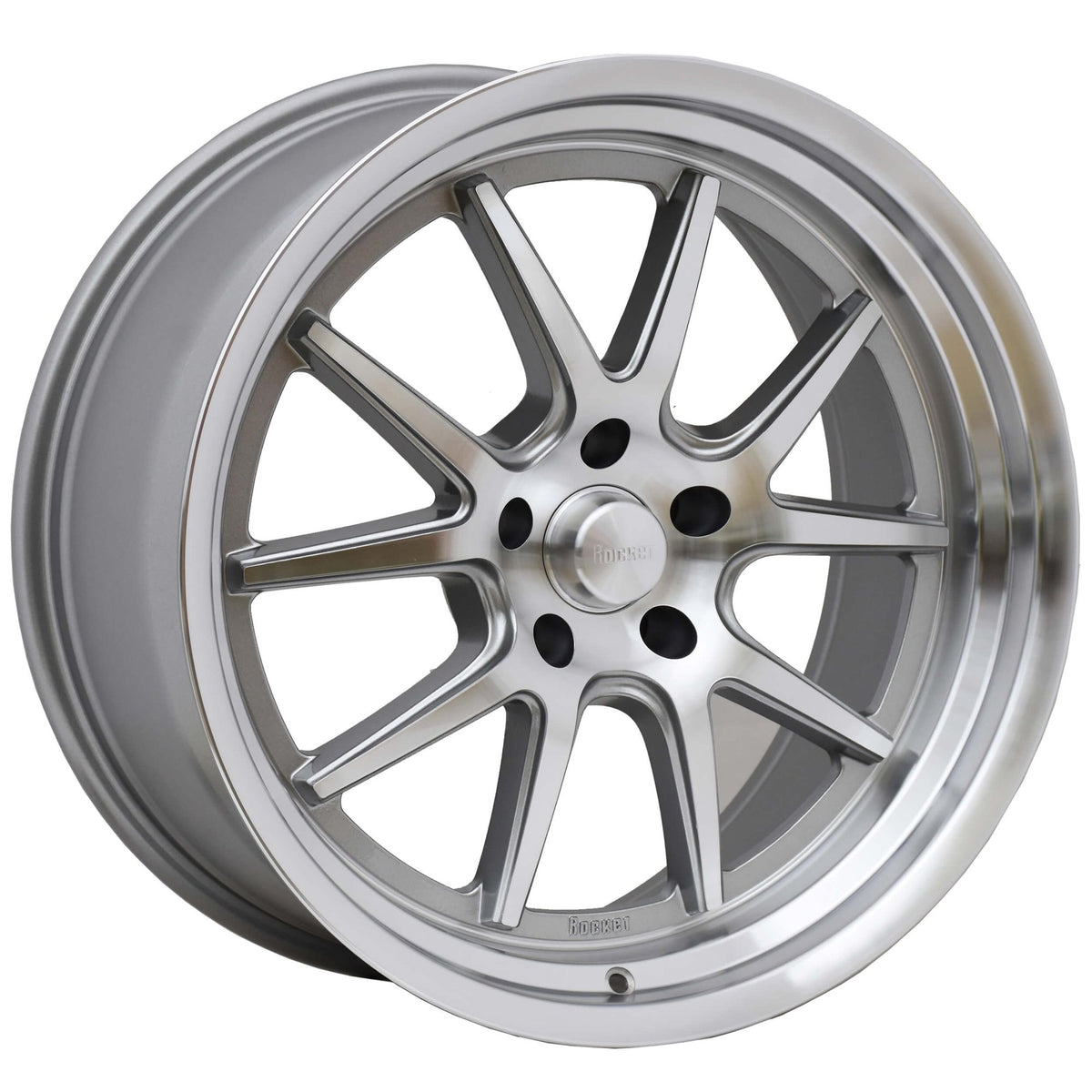 Rocket Racing Wheels TTR19 Attack - Titanium/Machined - TTR19-216160