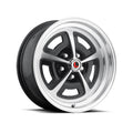 Legendary Wheel Magnum 500 - 15x8 - 5x4.75 - 4.75 BS - Gloss Black/Machined - LW50-50857A