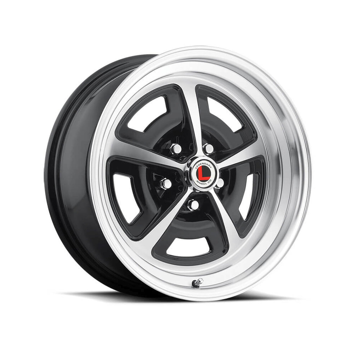 Legendary Wheel Magnum 500 - 16x8 - 5x4.5 - 4.50 BS, Gloss Black/Machined - LW50-60854A