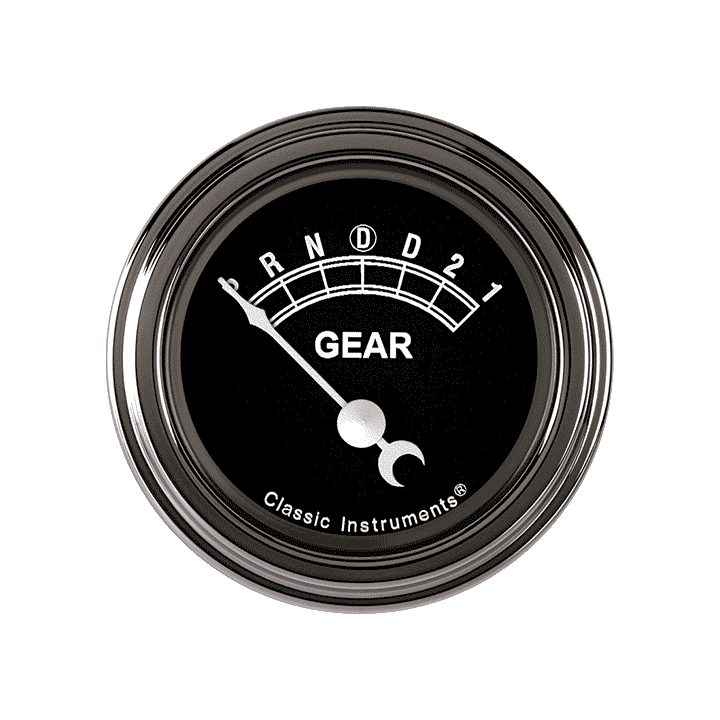 Classic Instruments Traditional 2-1/8" Gear Indicator - TR06SLF