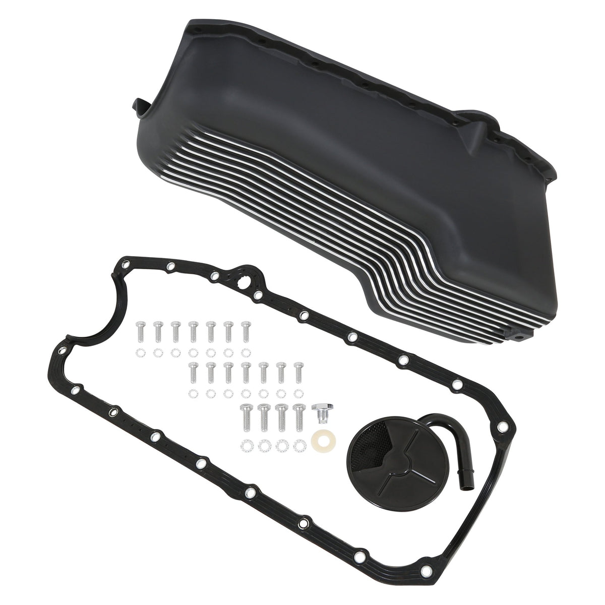 Weiand Aluminum Oil Pan Kit - 6000FWND
