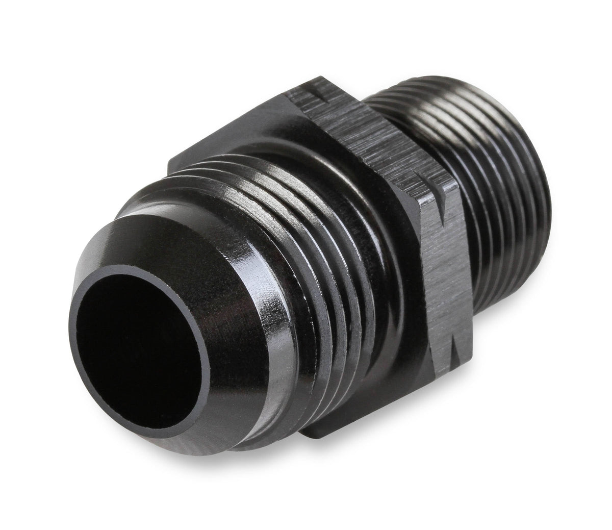 Earl’s Straight Male AN -8 to 12mm x 1.5 - Black - AT9919EFGERL