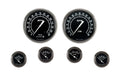 Classic Instruments Traditional 5" Speedo/Tach With 2-1/8" Fuel/Oil/Temp/Volt - TR51SLC