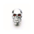Mr. Gasket Shifter Knob - Chrome - Skull With Red Eyes - 9628