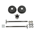 Hurst Engineering 5-Lug Conversion Kit w/Limited Slip Differential,GM 12-Bolt,GR 3.42 & Down - 02-122