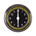 Classic Instruments Autocross Yellow 2-1/8" Clock W/Reset - AX90YSLF