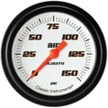 Classic Instruments Velocity White 2-5/8" Air Pressure Gauge - VS318WBLF