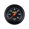 Classic Instruments Racepak 2-1/8" Boost Black (60 PSI) - 250-CI-143BB