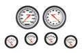 Classic Instruments Velocity White 2-5/8" Short Sweep Six Gauge Set - VS251WBPF
