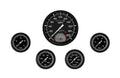 Classic Instruments AutoCross Gray Five Gauge Set - AX365GBLF