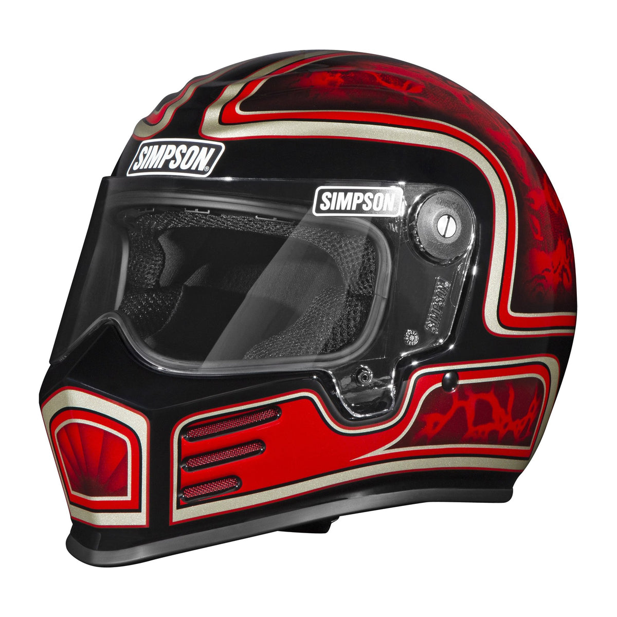 Simpson Outlaw Bandit 3.0 Helmet - Schultz Designs 2026 - Extra Large - OB3SD26XL