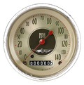 Classic Instruments American Nickel 3" Speedometer Gauge (140 MPH) - AN55SLC