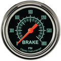 Classic Instruments G/Stock 2-5/8" Brake Pressure Gauge - GS367SLF