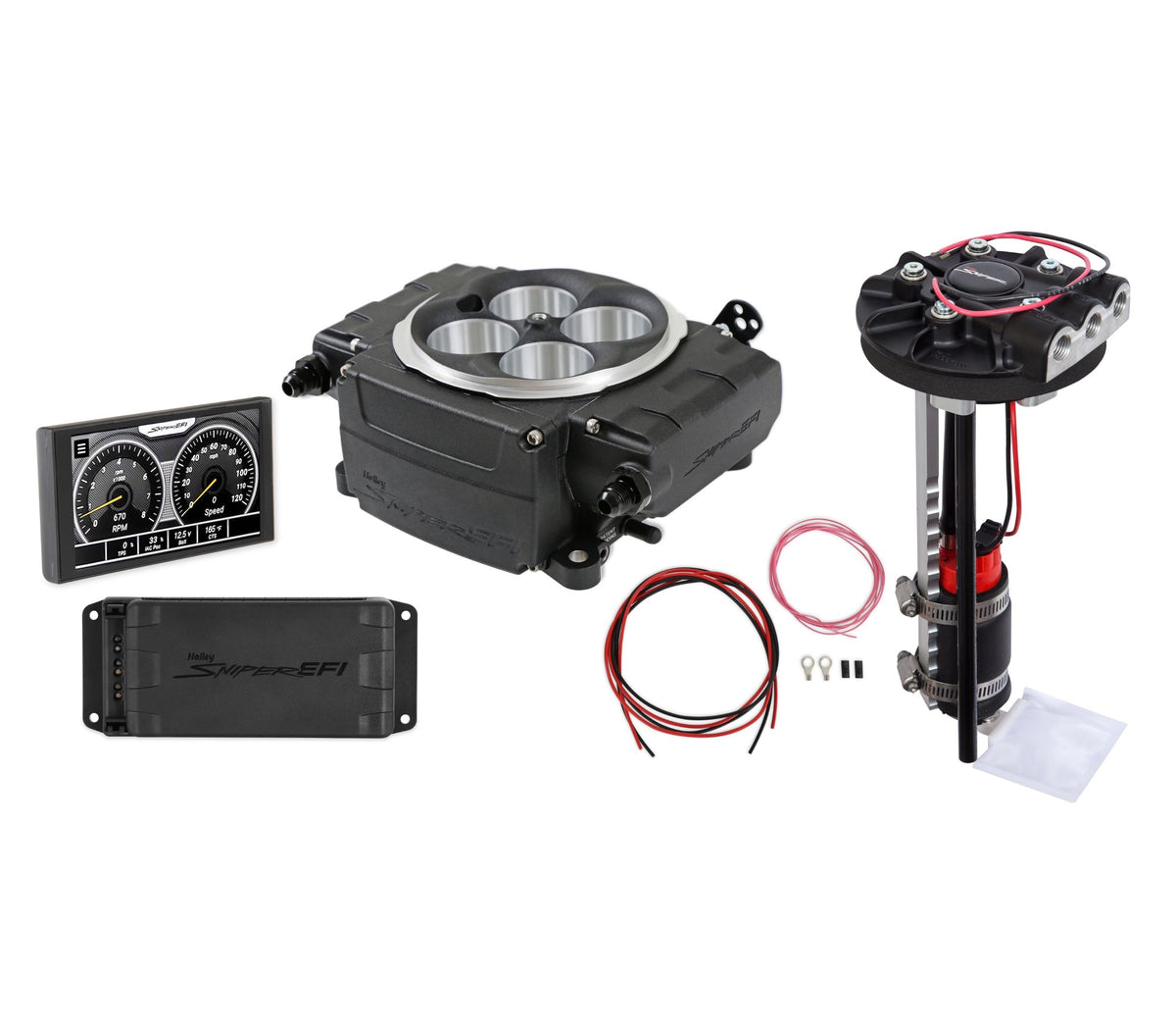Holley Sniper 2 EFI - Black - 550-511-5PD