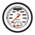 Classic Instruments Velocity White 3-3/8" Ultimate Speedometer Gauge - VS20WBLF