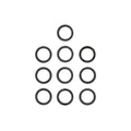 Holley Power Valve Gasket - 1008-1597