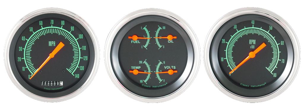 Classic Instruments G/Stock Series Three Gauge Set - GS03SLF
