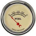 Classic Instruments Vintage 2-5/8" Fuel Level Gauge - VT212SLF