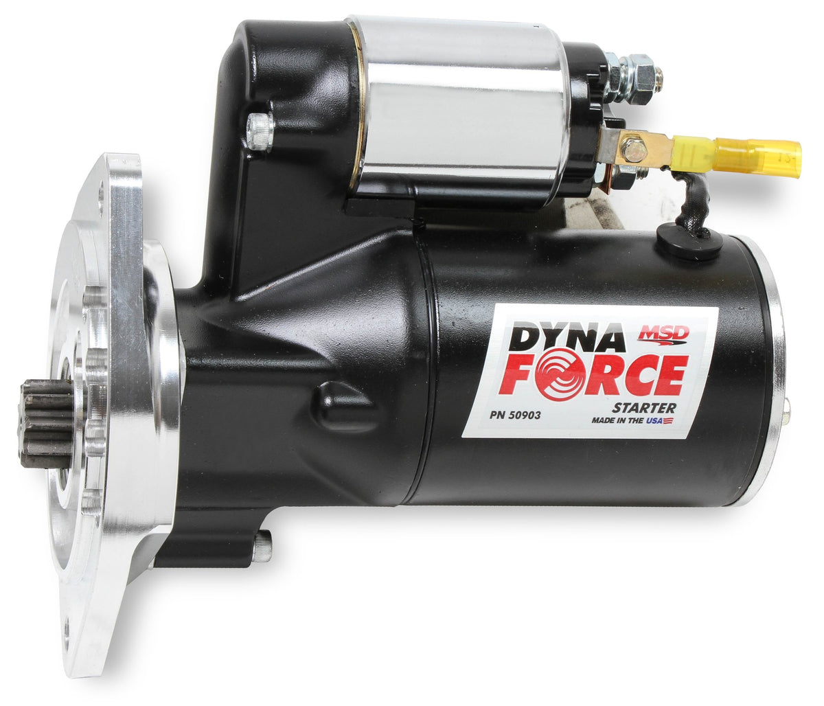 MSD DynaForce Starter - High Torque - Black - 3/4" Depth Ring Gear - 50903