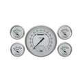 Classic Instruments Classic White 5" Speedo/Tach w/ 2-1/8" Fuel/Temp/Volt/Oil GM - CW65SLC