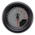 Classic Instruments Autocross Gray 2-1/8" Tachometer Gauge - AX183GBPF