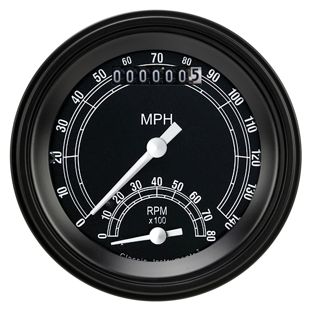 Classic Instruments Traditional 3" Ultimate Speedometer Gauge - TR20BLF