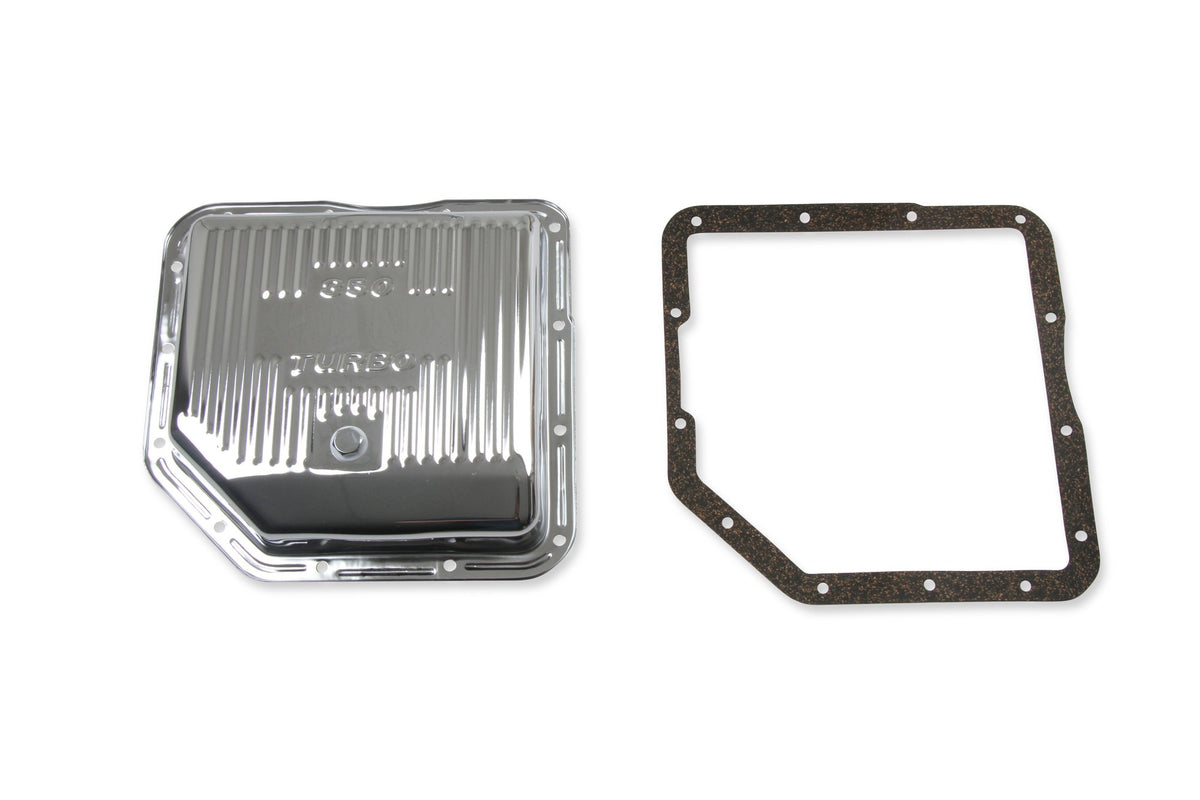 Mr. Gasket Transmission Oil Pan - Chrome - 9761