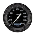 Classic Instruments AutoCross Gray 3-3/8" Speedometer Gauge w/ Info Screen - AX57DGBLF