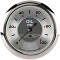 Classic Instruments All American 2-5/8" Oil Pressure Gauge - AW381SRC