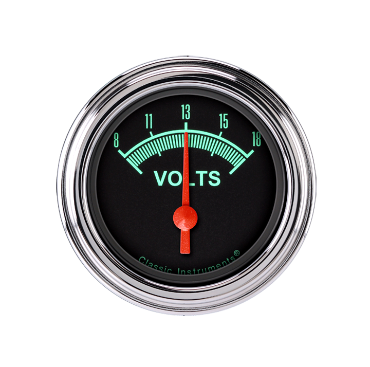 Classic Instruments G/Stock 2-1/8" Volt Gauge - GS30SLF